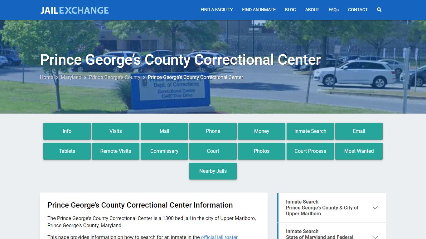 Prince George’s County Correctional Center - Jail Exchange